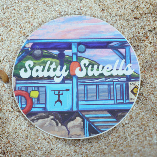 SALTY LOGO STICKERS