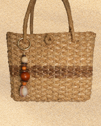 Beaded Cowry Charms
