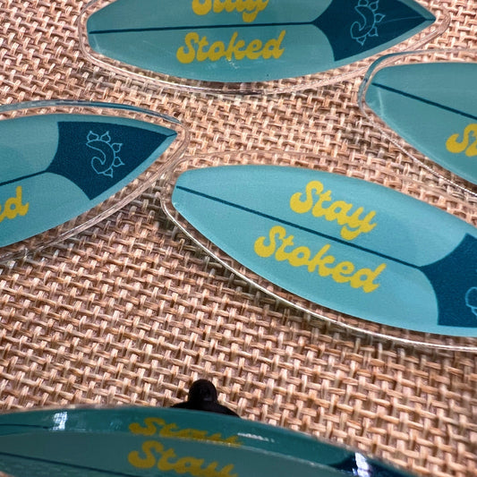 STAY STOKED PINS